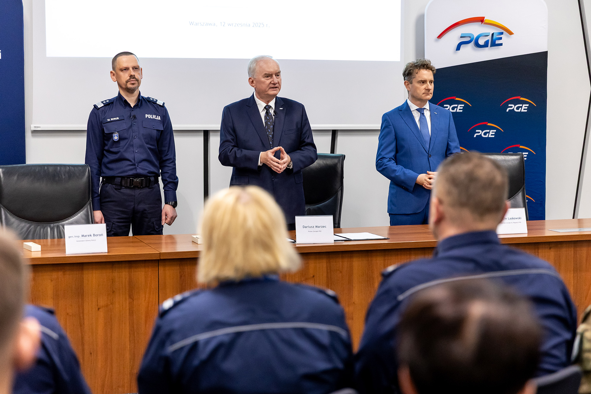 Podpisanie porozumienia między PGE a Policją (1)